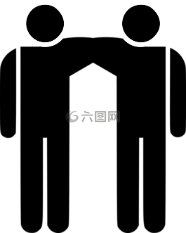 人,友誼,男子
