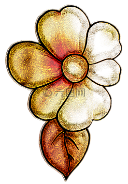 花,剪貼簿,點(diǎn)綴