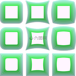 幀,綠色,邊境
