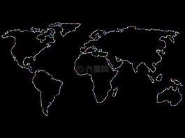 世界,地圖,地球