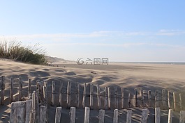 海灘,海,砂
