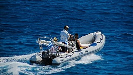 高速船,海,水