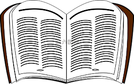 書,開放,頁面