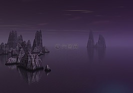 海,巖,景觀