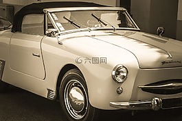 老車,復古的車,潘哈德