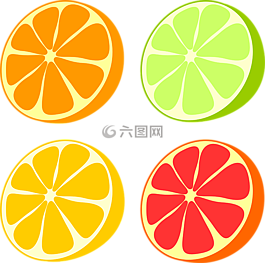 柑橘,橙色,檸檬
