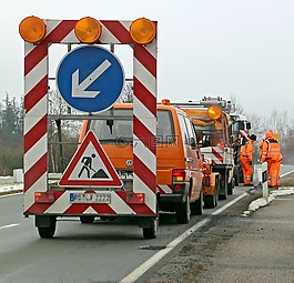 道路工程,屏障,警告