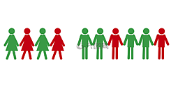 男子,女人,图标