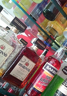 酒吧,瓶,酒精