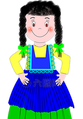 女孩,傳統(tǒng)的,女子