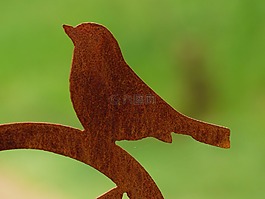 鳥,動物,金屬