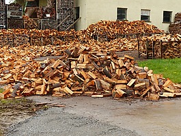 木,holzstapel,柴