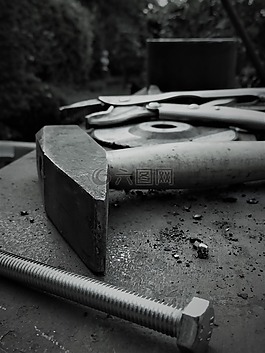 錘,螺釘,鋼
