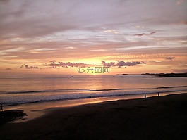 特內里費,日落,海灘