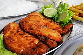 肉,飯,食品