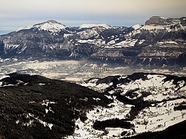 天空,山,空氣