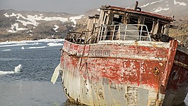 船,老,格陵蘭島