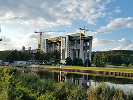 船上电梯,niederfinow,勃兰登堡