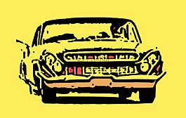 自動,車,汽車