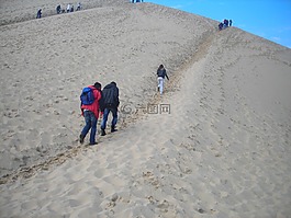 dune 拉特,装载,砂