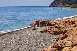 海滩,寂寞海滩,撒丁岛