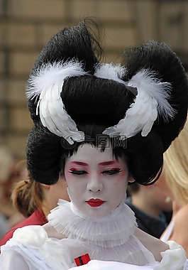 頭,女性,女子