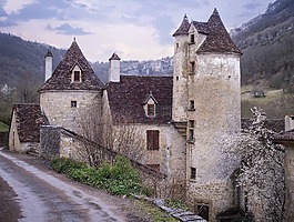 大厦,城堡,中世纪