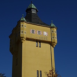 水塔,塔,水存储