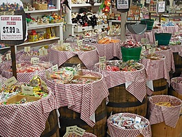 糖果,桶,食品