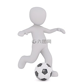 男性,3d模型,孤立