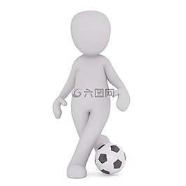 男性,3d模型,孤立