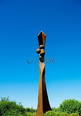雕塑,葡萄,葡萄園
