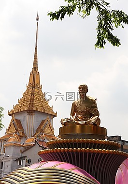 budha,和尚,黃金