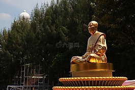 budha,和尚,黃金