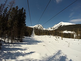 斯洛伐克,vysoké 塔特拉,雪