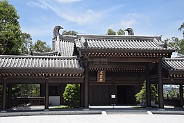 香港,寺,書