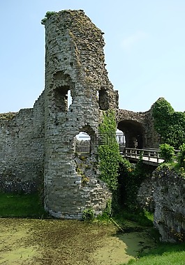 英格蘭,城堡,庭院的城堡