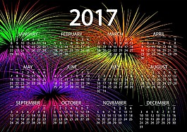 議程,日歷,煙花爆竹