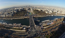 城市,全景,市容