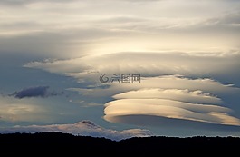 云,太陽,天空