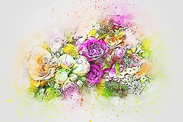 鮮花,花束,藝術(shù)