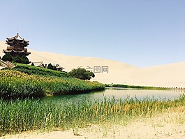 敦煌,月牙泉,原創(chuàng)