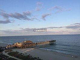 碼頭14,海灘,海洋