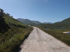路徑,天空,山