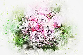 鮮花,花束,藝術(shù)
