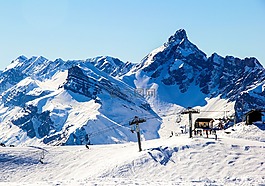 山,雪,云計算