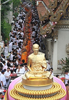 budha,和尚,黃金