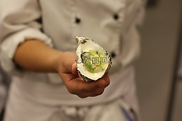 牡蠣,海鮮,食物