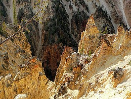 黃石河峽谷,懷俄明州,美國