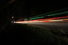 光,黑暗,長時間曝光